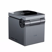 Acefast E18 Rubiko kubo 3 viename indukcinis įkroviklis - juodas