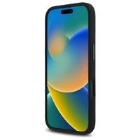 BMW M Silikoninis Spausdintas Žiedas Magnetinis dėklas iPhone 16 - juodas