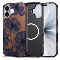 Tech-Protect Lamano MagSafe dėklas iPhone 17 rudai violetinis