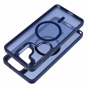 Case for Samsung S26 Forcell F-Protect Shadow Stand Premium compatible with MagSafe navy blue