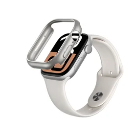 AmazingThing Minimal dėklas Apple Watch 46mm – Sidabrinis
