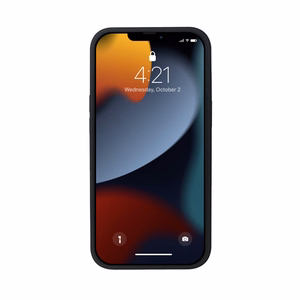 Crong Color Cover Magnetic dėklas, skirtas iPhone 13 Pro Max, suderinamas su MagSafe, juodas