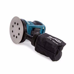 Makita DBO180Z – akumuliatorinis ekscentrinis šlifuoklis, 18 V, be akumuliatoriaus ir įkroviklio