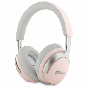 Guess Bluetooth ANC/ENC ausinės GUBHC22PSBCSMP rožinės DB metalinis užrašo logotipas