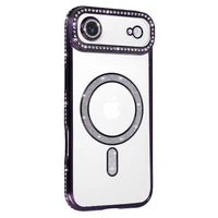 Dėklas telefonui (m) Bling Magsafe Case for Iphone 17 Air - violetinis
