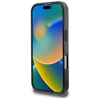 BMW Motosport IML vertikali juosta iPhone 16 Pro Max dėklas - pilkas