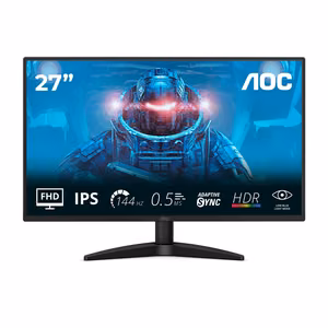 AOC 27B36X kompiuterio monitorius 68.6 cm (27") 1920 x 1080 pikselių Full HD LED juodas