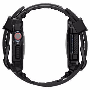 Spigen Rugged Armor Pro dirželis dėklas Apple Watch 10 (42mm) - juodas
