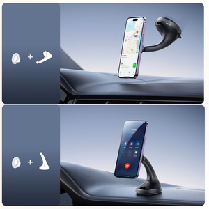 Automobilinis telefono laikiklis Joyroom JR-ZS406 (windshield) juodas