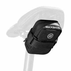 Rockbros mini balno krepšys su CO2 kapsulės laikikliu - juodas/žalias