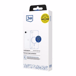 3mk Just20g MagDėklas iPhone 16E - skaidrus