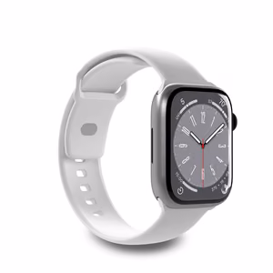 Puro Icon silikoninis dirželis Apple Watch 38/40/41 mm - baltas (2 vnt.)