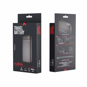 Maxlife išorinė baterija MXPB-01 10000 mAh juodas