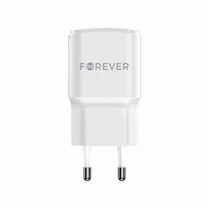 "Forever TC-01-20C PD QC įkroviklis 1x USB-C 20W, baltas
