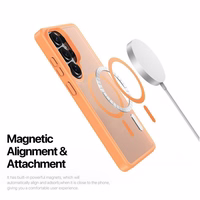 Dėklas Dux Ducis Yind MagSafe Samsung S948 S26 Ultra oranžinis