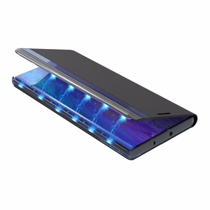 Sleep Case knygos tipo dėklas su išmaniu langu iPhone 13 mini mėlynas