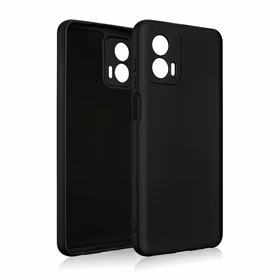 Beline Dėklas Silicone Motorola MOTO G73 juodas