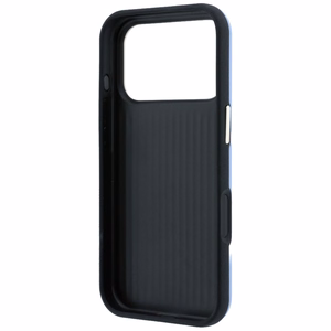 Guess Smooth & Big Strass Logo dėklas iPhone 18 Pro / 17 Pro – mėlynas