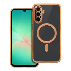 ELECTRO MAG COVER dėklas telefonui suderinamas su Magnetiniu MagSafe SAMSUNG A26 auksinė