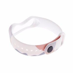 Dirželis Moro juosta Xiaomi Mi Band 3 / 4 silikoninis dirželis laikrodžio apyrankė raštas 12