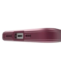 Magic Shield dėklas telefonui iPhone 13 Pro Max lanksčios šarvuotos bordo spalvos dangtelis