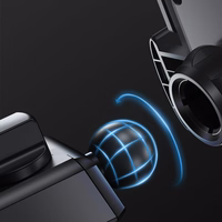 Automobilinis universalus telefono laikiklis Joyroom (JR-OK3) tvirtinamas ant prietaisų skydelio, juodas