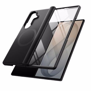 Tech-Protect Kevlar Aura dėklas, skirtas Samsung Galaxy Z Fold 8 Ultra, suderinamas su MagSafe – juodas