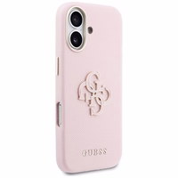GUESS dėklas IPHONE 17 GUHCP17S5PS4RGGP (PU FW Resin Logo) rožinis