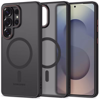 Tech-Protect MagCam MagSafe Dėklas for Samsung Galaxy S26 Ultra - juodas and raudonas