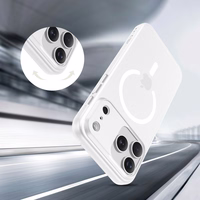 Tech-Protect MagSlim Magnetinis dėklas telefonui iPhone 17 Pro Max - matinė balta