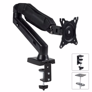 Maclean MC-860 monitoriaus laikiklis arba stovas 68,6 cm (27") Juoda Stalas