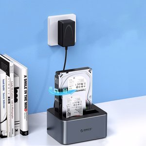 Orico 6626C3-C-V1 dviejų diskų dokas su klonavimo funkcija 2.5"/3.5" SATA HDD/SSD pilkas
