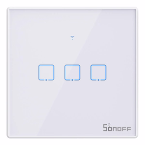 Умный выключатель Sonoff T2 EU TX WiFi + RF 433 (3-канальный) обновлённый
