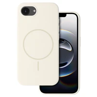 Magnetinis plonas silikoninis dėklas Iphone 16e akmens spalva