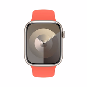 Crong Liquid dirželis, skirtas Apple Watch 38 / 40 / 41 / 42 mm, koralų spalvos