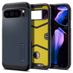 Spigen Tough Armor dėklas telefonui Google Pixel 9 Pro XL - grafitas
