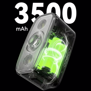 Rockbros QC1200 priekinis dviračio žibintas, 1200lm, USB-C – spalva: balta