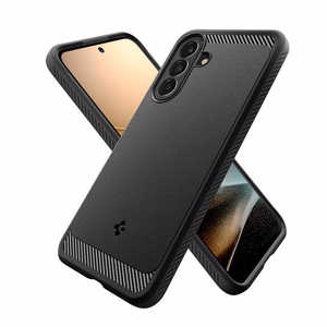 Spigen Rugged Armor dėklas, skirtas „Samsung Galaxy A27 5G“ – matinis juodas