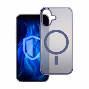 3mk Frosty MagCase фиолетовый для Apple iPhone 16 - фиолетовый