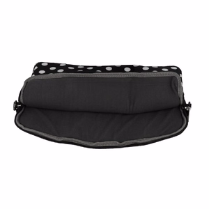 Wonder Sleeve Laptop 15-16 inches black polka-dot