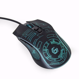 Gembird MUSG-RGB-01 pelė dešiniarankiams USB Type-A 3600 DPI