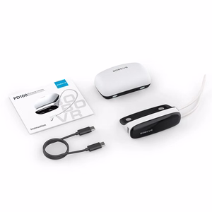 2-in-1 Dokinė stotelė and Išorinė baterija for B100 BoboVR PD100 Combo Baterija - baltas