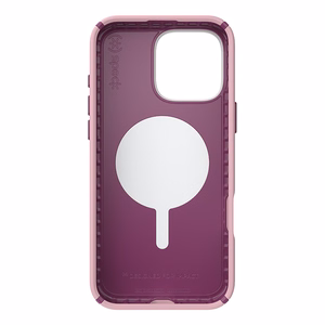 Speck Presidio2 Pro dėklas su MagSafe ir ClickLock, skirtas iPhone 16 Pro Max, „Wednesday Pink/Boysenberry Purple“