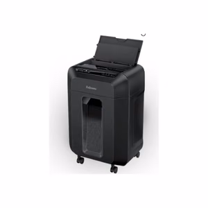 Шредер Fellowes AutoMAX 80M Mini-Cut, 17 л, для бумаги и банковских карт, чёрный