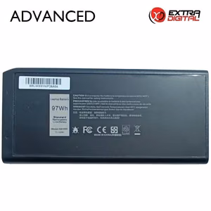 Аккумулятор для ноутбука DELL X8VWF, 97 Вт·ч, Extra Digital Advanced