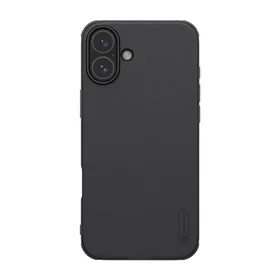 Nillkin Super Frosted Shield Pro dėklas telefonui iPhone 16 (juodas)