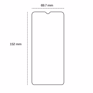 Tempered glass 2,5D for Samsung Galaxy A20 / A30 / A30S / A50 / A50s / M21 / M31 / A22 4G / A32 4G