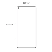 Apsauginis stiklas 2,5D Oppo Reno 7 5G