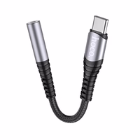 Adapteris HOCO USB Type-C (M) - ausinių jungtis 3.5mm (F)