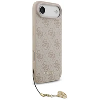 Guess 4G Charms Collection Magnetinis dėklas telefonui iPhone Air - rožinė